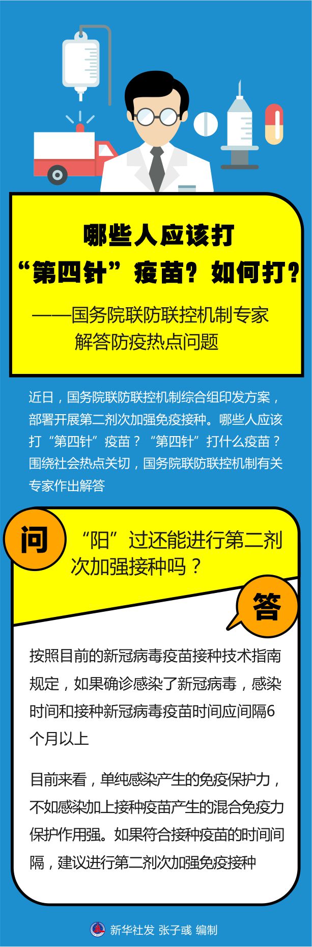 哪些人應該打“第四針”疫苗？如何打？——國務院聯(lián)防聯(lián)控機制專家解答防疫熱點問題